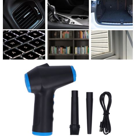Auto-Luftgebläse, elektrisches Gebläse, Innenraumreiniger (mit eingebautem Akku) (211) 10.000 mAh (1/5)