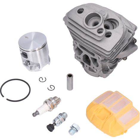 46-mm-Zylinder-Kolben-Baugruppe mit Luftfilterdeckel und Überdruckventil, passend für Husqvarna 555, 560, 562 und XP Kettensägen (1/5)