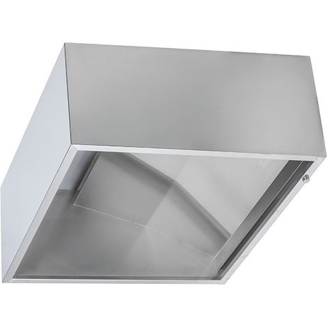 Hotte Murale Avec Rideaux D'Air 900X900 mm - Mastro