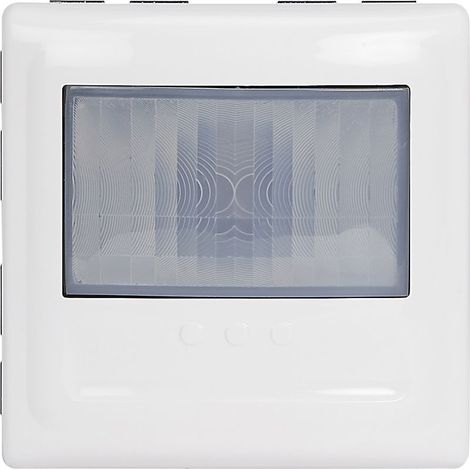 Détecteur mural Mosaic sans neutre 100W LED composable blanc (1/3)