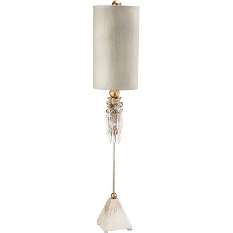Lampada Da Scrivania Contemporanea Madison Acciaio Stucco Patinato 1 Luce E27 (1/5)