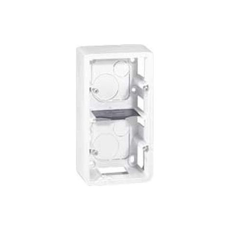 Legrand 080282 - Prog Mosaic frame - depth 40 mm - 5 or 2x2 green mod for Support ref. 802 52