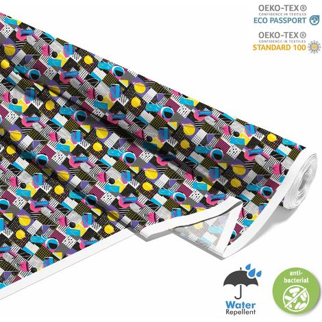 TISSUS DÉCORATIFS D'EXTÉRIEUR OXFORD - Motif Géométrique I DX3132 (1/5)