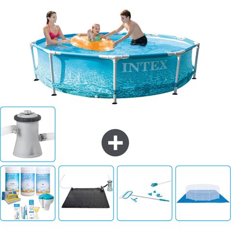Intex Piscine Tubulaire Ronde - 305x76 cm - 6-pièces  S20964 (1/5)