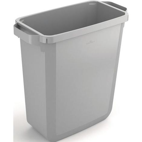Recogedor  de residuos  60l  H600xA590xP282mm  gris  sin  trampilla  ni  tapa  DURABLE (1/4)