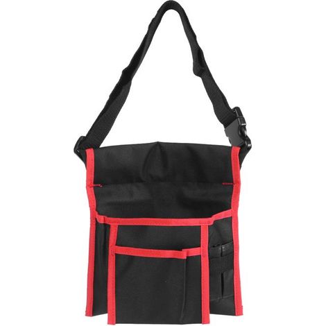 Sac de ceinture jardin léger ajustable, rangement outils d'élagage, design portable et multifonction pour extérieur (1/5)