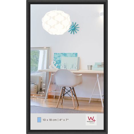 Cadre photo noir 10 x 18 cm Cadre en plastique Lifestyle KV118B (1/5)