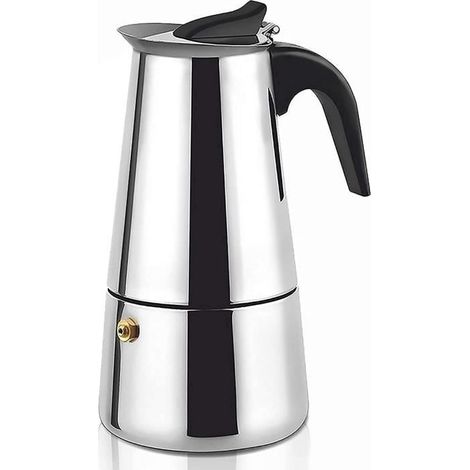 Cafetière italienne, cafetière expresso en acier inoxydable, cafetière moka classique, cafetière en acier inoxydable 325 (1/2)