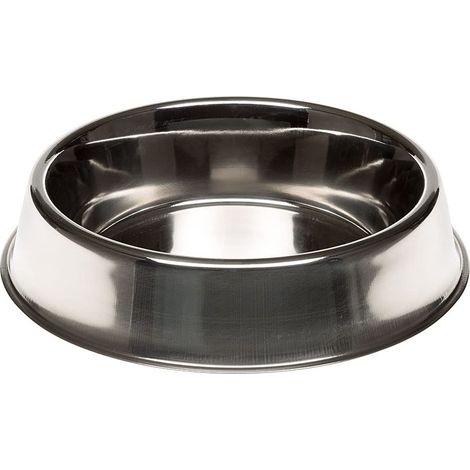 Gamelle pour animaux – Gamelle en acier inoxydable (pour chats et chiens) – Durable et incassable  Design simple et élégant
