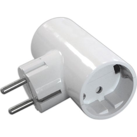 Adapter 2 Steckdosen 16A. Mit Kindersicherung 36.057/P Electro DH 8430552127832