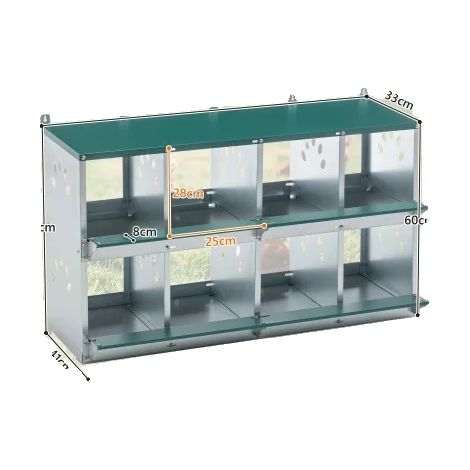 Nido, diseño de fácil limpieza, protectores de suelo inclinado, Green-b (1/2)