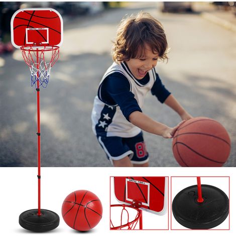Mini-Basketballsystem für drinnen und draußen, inklusive Rückwand, Basketballset, Kinderspielzeug