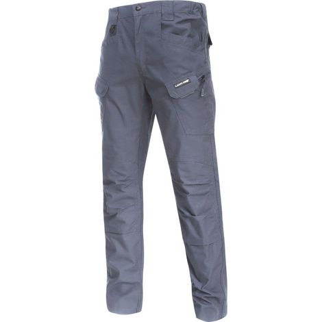 Lahti-Pro Pantalon Cargo Militaire Gris Taille L Slim Fit (1/2)