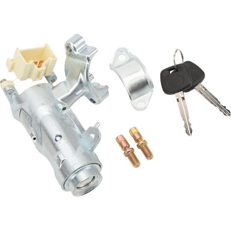 Ensemble de commutateur d'allumage en alliage métallique 45020‑12‑11 avec 2 clés, remplacement pour COROLLA RAV4 (1/5)