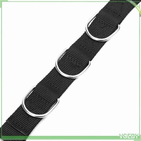 Sangle ventrale pour chien - FAFEICY - Adjustable Free Size - Nylon - Anneaux en D - Résistant à l'eau (1/5)