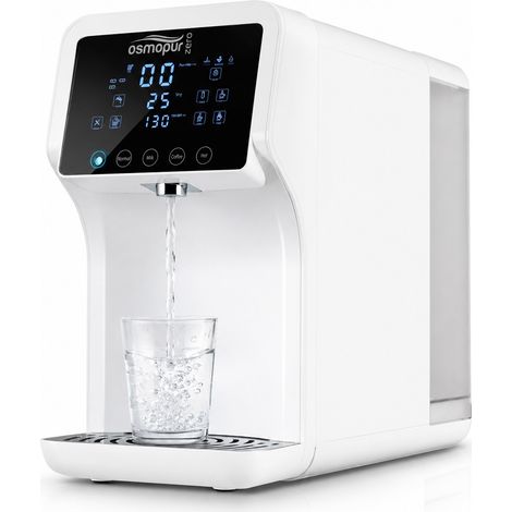 Osmopur ZERO Distributore d'acqua portatile da tavolo con Osmosi Inversa senza installazione e basso rigetto d'acqua
