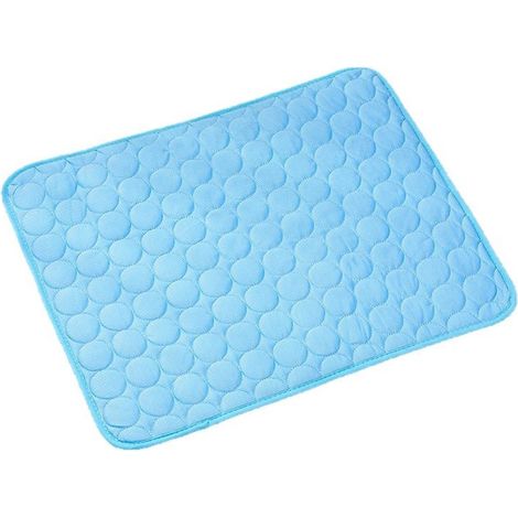 Tappetino rinfrescante per cani e gatti - 70 x 55 cm - Taglia L - Per animali domestici sotto i 15 kg - Tappetino rinfrescante per cani - Tappetino rinfrescante per gatti - Lavabile - Resistente - Cop (1/5)