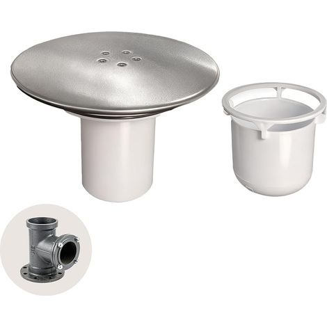 Bonde De Douche Universelle 90 Mm/115 Mm – Remplacement De Couvercle De Siphon Douche avec Finition Chromée – Capot À Débit Rapide, Facile À Installer Et À Entretenir pour Salle De Bain (1/5)