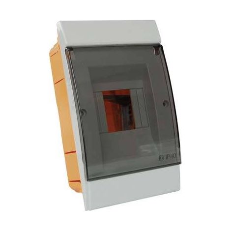 Unterputz-Verteilerkasten 4 Module IP40 grau 970.04 M-L 0803