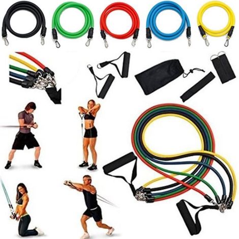 Bandes de résistance - Non spécifié - 11 PCS - Mixte - Intensif - Fitness (1/4)