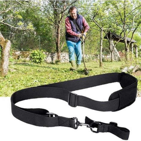 Support Épaule Pour Taille-Herbe - Bandoulière Réglable En Nylon - Compatible Avec Tondeuses À Fil, Souffleurs À Feuilles Et Systèmes Multitêtes - 1 Pièce (1/5)