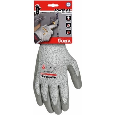 Guante anticorte xl10 p/poliu. dyneema fibra gr juba (1/3)