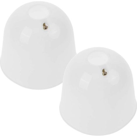 Lot de 2 capuchons de rechange pour ventilateur de plafond, accessoire de fixation pour ventilateur de plafond en plastique (1/5)