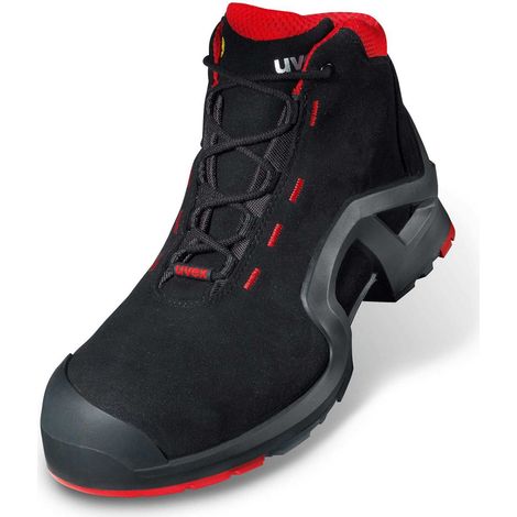 uvex 1 support 8517242 antistatique (ESD) Chaussures montantes de sécurité S3 Pointure (EU): 42 rouge/noir 1 paire(s) (1/6)