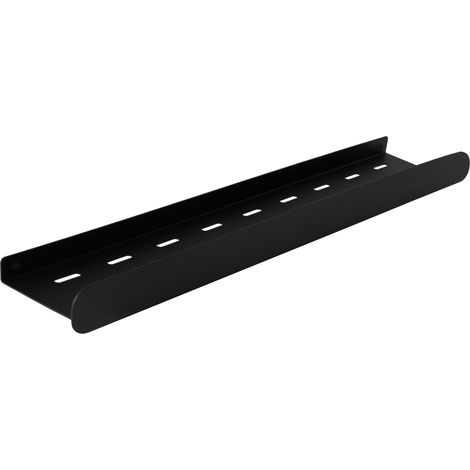 Bathroom Shelf Sf03 60Cm Black Matt