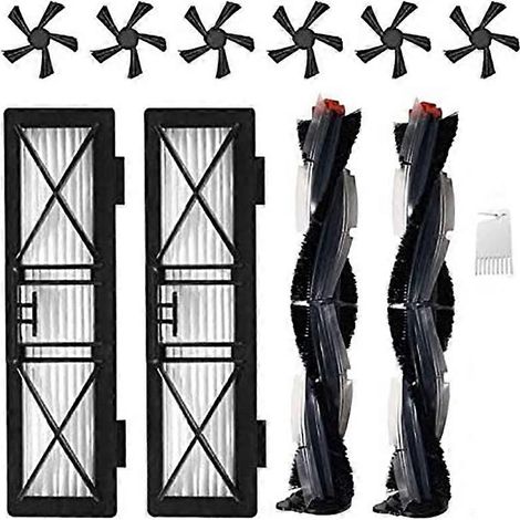 Pièces de rechange pour aspirateur robot Neato Botvac série D (D3, D4, D5, D6, D7, D75, D80, D85) : kit d'accessoires et brosses (1/5)