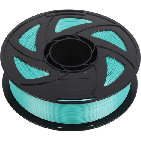 Filament PLA vert gazon translucide effet soie pour imprimante 3D, 1,75 mm, 1 kg. Matériau d'impression 3D. (1/5)