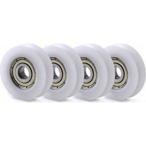 10 PCS U Nylon en Plastique intgr 608 roulements Billes de Gorge 6 30 10mm Poulie de Guidage (1/4)