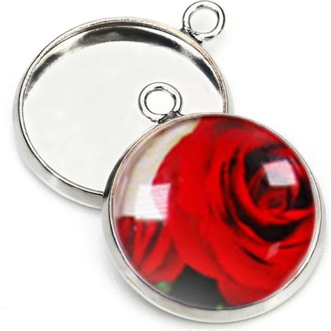 de 50 autocollants ronds en verre en forme de fleurs pour la (1/5)