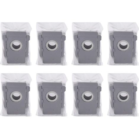 Lot de 8 sacs à poussière pour robot balayeur Irobot I7 I7+e5 E6 I3 (1/3)