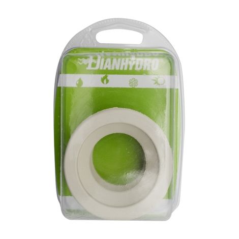 Morsetto de goma blanca para vaso 60