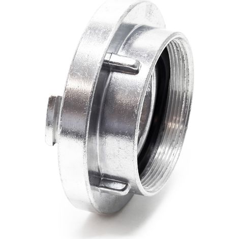 Wiltec Storz Kupplung C 52mm Festkupplung mit Innengewinde 2" 59,25mm aus Aluminium C Schlauchkupplung