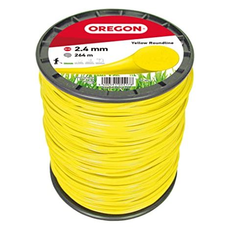 Filo per decespugliatore Tondo Nylon Giallo ø 2.4mm/264m Oregon 69-365-Y (1/4)