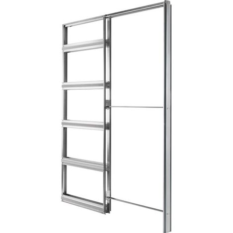 Châssis de porte 95 simple 730x2040 – Pour bois dur – Installation facile en intérieur – Résistance à l'humidité – Eclisse