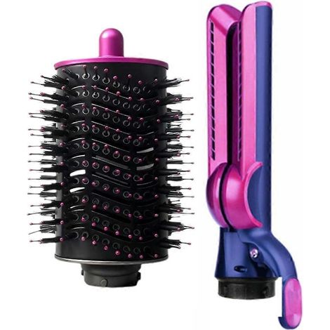 Glättungsbürste und Luftstromaufsatz für Airwrap Haartrockner HS01, HS05 und HS08: für voluminöses Styling und Frizz-Kontrolle C (1/5)