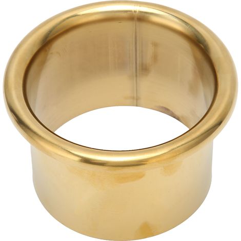 Support de Sèche Cheveux - Acier Inoxydable - Pour Salle de Bain et Salon - Diamètre 9,5 cm Hauteur 6 cm - 1 Pièce (1/5)