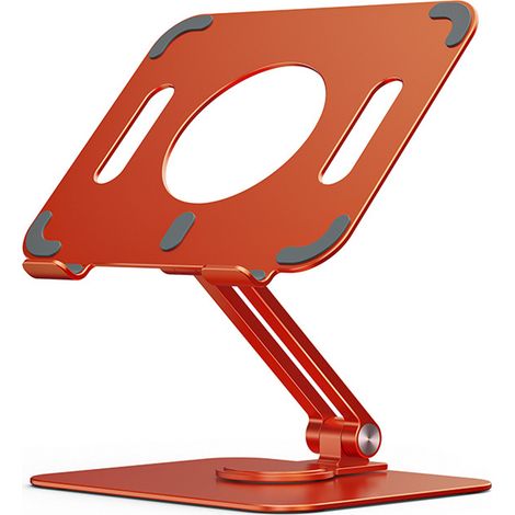 Support Pour Tablette - Rotation 360° - Ajustable En Hauteur Et En Inclinaison - Portable Et Pliable - Pour Tous Modèles De Tablettes - 1 Pièce (1/5)