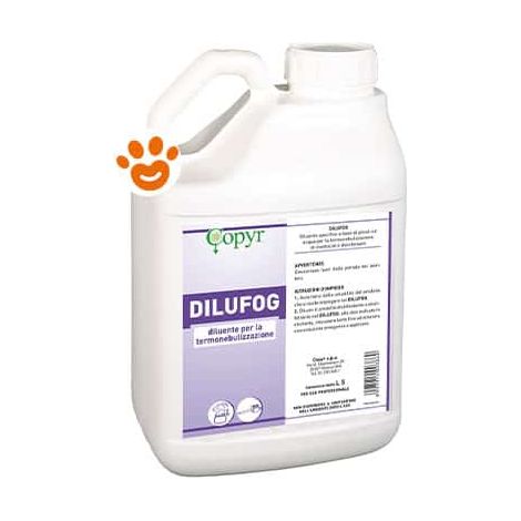 Copyr Dilufog Diluente per la Termonebulizzazione - Confezione 5 Lt -