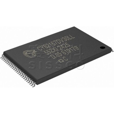 CY62167DV30LL-55ZXI Electronic component chip IC, 5 units of electronic component chip, 5 units shipped.