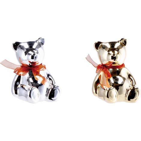 Ad Trend Decorazione Orso Ass. 12 x 12 Cm H 16 Cm Ceramica 1 Pz (1/3)