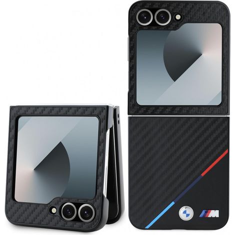 BMW BMHCZF623PUDTK Z Flip6 F741 / Z Flip7 FE noir/noir rigide Carbone Tricolore