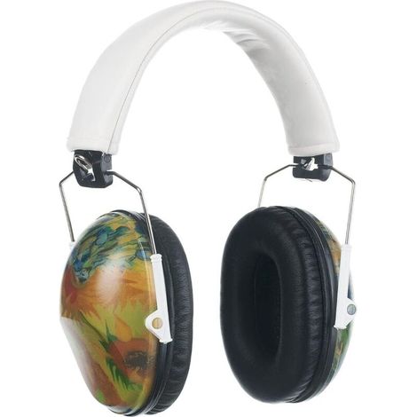 ZOLGINAH Kids SNR 28Db Protection Auditive Réglable Cache-Oreilles De Sécurité Protection Auditive Pour Enfants Enfants Protection Auditive Feux D'Artifice Devoirs (Tournesol)