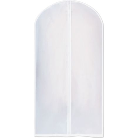 Housse de Protection Vestimentaire en EVA Étirable (60x80cm/60x100cm/60x120cm/60x140cm, Blanc) - Grande Capacité, Anti-Poussière, Lavable (1/5)