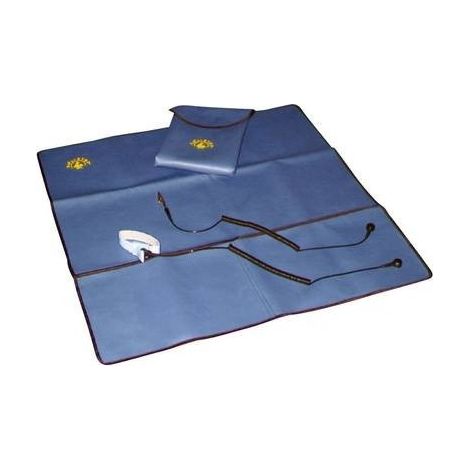 BJZ C-190 100N Kit di manutenzione ESD Blu (L x L) 600 mm x 600 mm incl. Cavo di messa a terra, incl. Braccialetto di m (1/2)