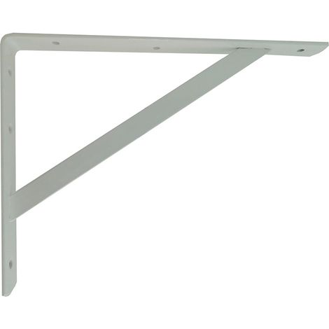 Escuadra Metálica Reforzada 400x280mm Blanco PLM04 (1/2)