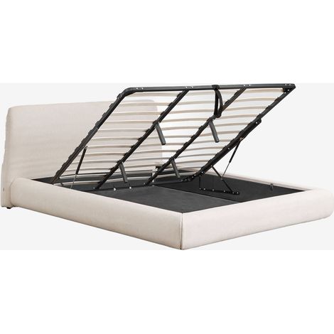 Cama con Canapé Abatible en Tela Norena SKLUM             200 x 200 cm